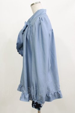 画像2: Enchantlic Enchantilly / ノーブルリボンタイブラウス Free ブルー H-26-03-08-071-LO-BL-NS-ZH