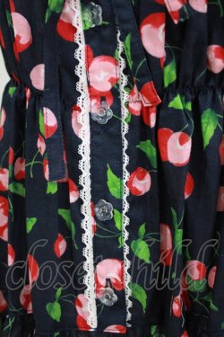 画像4: metamorphose / Fluffy Cherry スクエアあきフリルブラウス(長袖) サイズ1 ネイビー H-26-03-08-072-ME-BL-NS-ZH