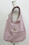 画像1: m petit by misako / NINA'S/ショッピングバッグ  ピンク H-26-03-08-078-LO-BG-NS-ZH (1)