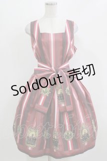 Lief クラウンレジメンタルストライプジャンパースカート L~XL LIEF / クラウンレジメンタルストライプジャンパースカート L~XL