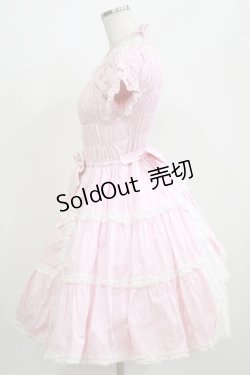画像2: Angelic Pretty / シャーリングプリンセスワンピース Free ピンク H-26-03-08-013-AP-OP-NS-ZH