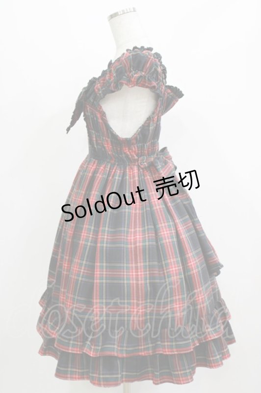 画像2: BABY,THE STARS SHINE BRIGHT / リボンミニ袖ジャンパースカート Free ブラック H-26-03-08-014-BA-OP-NS-ZH (2)