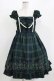 画像1: BABY,THE STARS SHINE BRIGHT / タータンチェックミニ袖ジャンパースカート Free グリーン H-26-03-08-019-BA-OP-NS-ZH (1)