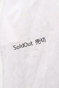 画像8: BABY,THE STARS SHINE BRIGHT / 雪の女王〜スノードームに秘めた「永遠」のカケラ〜柄ジャンパースカートII Free ラベンダー H-26-03-09-043-BA-OP-NS-ZH