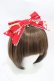 画像1: Angelic Pretty / magical etoileななめリボンカチューシャ  レッド H-26-03-09-005-AP-AC-NS-ZH (1)