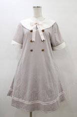 画像1: Amavel / くまみみセーラーAラインワンピース Free ラベンダー H-26-03-09-051-CA-OP-NS-ZH (1)