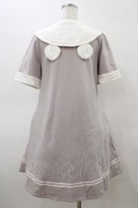 画像2: Amavel / くまみみセーラーAラインワンピース Free ラベンダー H-26-03-09-051-CA-OP-NS-ZH (2)