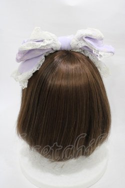 画像2: BABY,THE STARS SHINE BRIGHT / 雪の女王〜スノードームに秘めた「永遠」のカケラ〜柄カチューシャ  ラベンダー H-26-03-09-006-BA-AC-NS-ZH