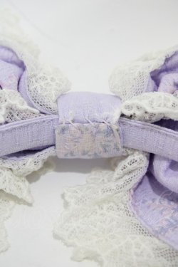 画像3: BABY,THE STARS SHINE BRIGHT / 雪の女王〜スノードームに秘めた「永遠」のカケラ〜柄カチューシャ  ラベンダー H-26-03-09-006-BA-AC-NS-ZH