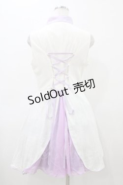 画像2: Quaint Less（海外ロリータブランド） / 中華風ワンピース XL オフ/ラベンダー H-26-03-09-053-0-OP-NS-ZH