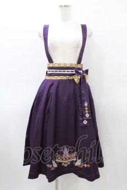 画像3: Amavel / 千代紙あそびの折鶴袴風スカート Free パープル H-26-03-09-057-CA-SK-NS-ZH