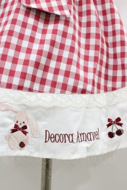 画像3: Amavel / Cherry Twin Rabbits スカート Free レッド H-26-03-09-060-CA-SK-NS-ZH