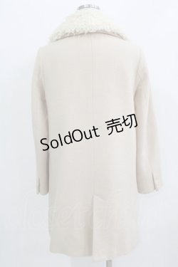 画像3: MILK / シャーリーンコート  ミルクティー×クリーム H-26-03-09-1026-ML-CO-KB-ZH