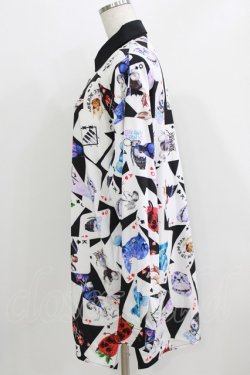 画像2: TRAVAS TOKYO / バイカラー昇華プリントシャツ  ブラック H-26-03-09-1030-PU-BL-KB-ZH