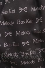 画像4: Melody BasKet / ロゴ＆リボンワンピース M ダークブラウン H-26-03-09-1003-LO-OP-KB-ZT023 (4)
