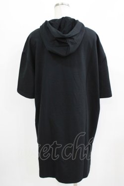 画像3: NieR Clothing / 半袖ZIPパーカー F 黒 H-26-03-09-1040-PU-TO-AK-ZH