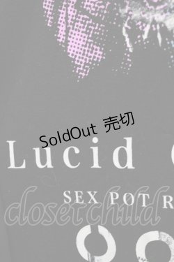 画像4: SEX POT ReVeNGe / セパレートメッシュスリーヴデザインカットソー M 黒 H-26-03-09-1049-SP-TO-KB-ZH