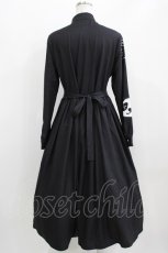 画像3: NieR Clothing / 田中さんチャイナデザインワンピース  黒 H-26-03-09-1005-PU-OP-AK-ZH (3)