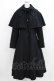 画像1: ATELIER BOZ / ケープ付ロングコート  ブラック H-26-03-09-1006-EL-CO-KB-ZH (1)