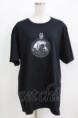 画像1: NieR Clothing / プリントCOTTON CUTSEW XL 黒 H-26-03-09-1057-PU-TO-AK-ZH (1)