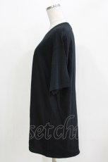 画像2: NieR Clothing / プリントCOTTON CUTSEW XL 黒 H-26-03-09-1057-PU-TO-AK-ZH (2)