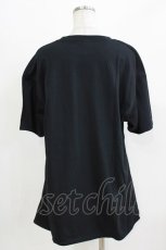 画像3: NieR Clothing / プリントCOTTON CUTSEW XL 黒 H-26-03-09-1057-PU-TO-AK-ZH (3)