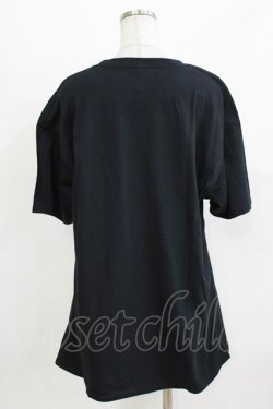 画像3: NieR Clothing / プリントCOTTON CUTSEW XL 黒 H-26-03-09-1057-PU-TO-AK-ZH