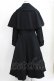 画像3: ATELIER BOZ / ケープ付ロングコート  ブラック H-26-03-09-1006-EL-CO-KB-ZH (3)