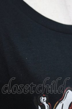 画像4: NieR Clothing / プリントCOTTON CUTSEW XL 黒 H-26-03-09-1065-PU-TO-AK-ZH