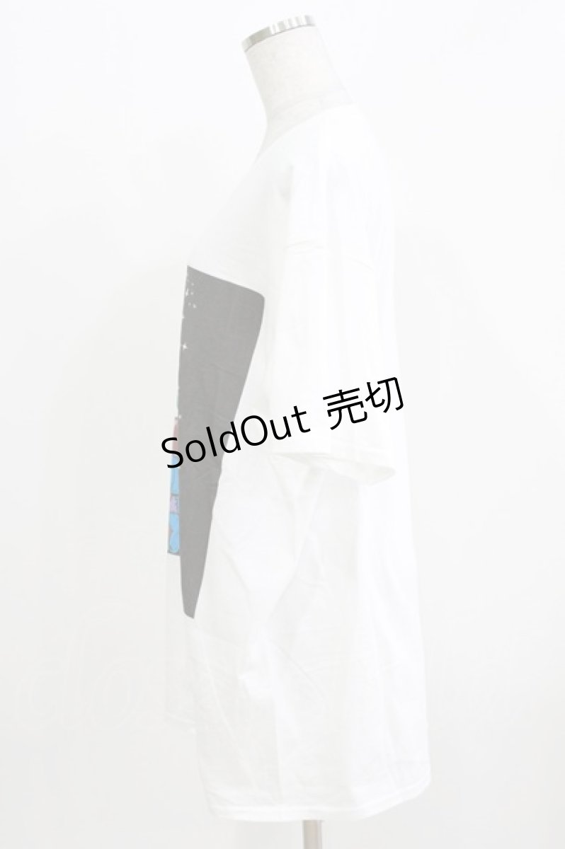 画像2: NieR Clothing / プリントCOTTON CUTSEW XL 白 H-26-03-09-1066-PU-TO-AK-ZH (2)