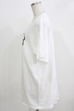 画像2: NieR Clothing / プリントCOTTON CUTSEW XL 白 H-26-03-09-1068-PU-TO-AK-ZH (2)