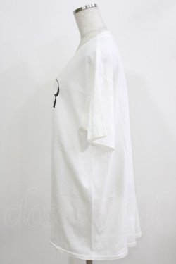 画像2: NieR Clothing / プリントCOTTON CUTSEW XL 白 H-26-03-09-1068-PU-TO-AK-ZH