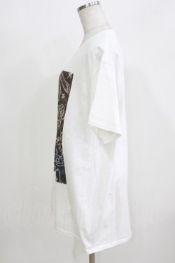 画像2: NieR Clothing / プリントCOTTON CUTSEW XL 白 H-26-03-09-1069-PU-TO-AK-ZH