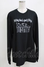 画像1: NieR Clothing / プリントLONG CUTSEW LL 黒 H-26-03-09-1072-PU-TO-AK-ZH (1)