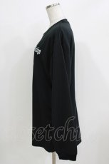 画像2: NieR Clothing / プリントLONG CUTSEW LL 黒 H-26-03-09-1072-PU-TO-AK-ZH (2)