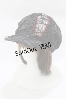 画像1: HN+nois / カスタムダメージキャップ  ブラック H-26-03-09-1076-HN-AC-KB-ZH