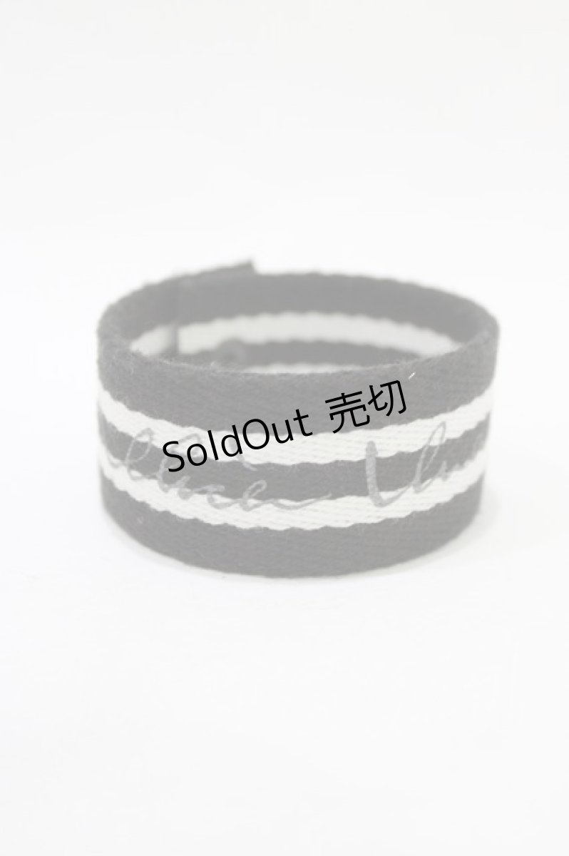 画像1: alice auaa / ロゴプリントストライプブレス   H-26-03-09-1080-AA-AC-KB-ZH (1)