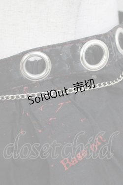 画像4: h.ANARCHY / オーバー付イレギュラースカート  黒 H-26-03-09-1012-HN-SK-KB-ZH