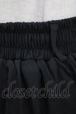 画像4: NieR Clothing / 2WAY SIDE ZIP WIDE PANTS F 黒 H-26-03-09-1020-PU-PA-AK-ZH