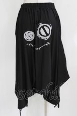 画像3: NieR Clothing / プリントサルエルパンツ F 黒 H-26-03-09-1021-PU-PA-AK-ZH (3)