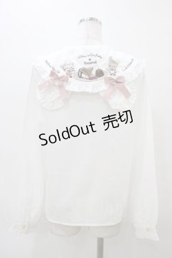 画像3: Amavel / 森の小さなお菓子屋さんブラウス Free オフ/ベージュ H-26-03-09-064-CA-BL-NS-ZH