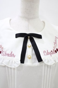 画像3: Amavel / Cherry Ribbonブラウス Free オフ H-26-03-09-066-CA-BL-NS-ZH