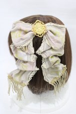 画像2: ALICE and the PIRATES / 星空の天幕と秘密のサーカス団柄タッセルバレッタ  ピンク H-26-03-09-012-PA-AC-NS-ZH (2)