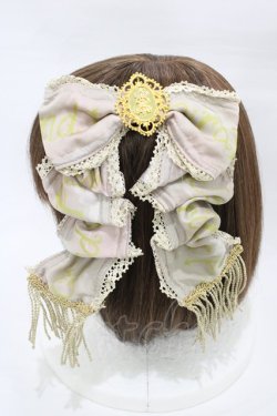 画像2: ALICE and the PIRATES / 星空の天幕と秘密のサーカス団柄タッセルバレッタ  ピンク H-26-03-09-012-PA-AC-NS-ZH