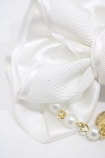 画像3: Angelic Pretty / Etudeリボンバレッタ  オフ H-26-03-09-013-AP-AC-NS-ZH (3)