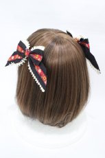 画像2: BABY,THE STARS SHINE BRIGHT / おとぎの国の赤ずきんちゃんリボンコーム  ブラック H-26-03-09-022-BA-AC-NS-ZH (2)