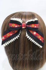 画像3: BABY,THE STARS SHINE BRIGHT / おとぎの国の赤ずきんちゃんリボンコーム  ブラック H-26-03-09-022-BA-AC-NS-ZH (3)