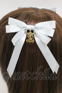 画像3: ALICE and the PIRATES / サテンリボンの多重リボンクリップ  サックス H-26-03-09-026-PA-AC-NS-ZH