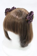 画像1: Hoshibako Works / 蝴蝶十字  パープル H-26-03-09-027-LO-AC-NS-ZH (1)