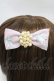 画像2: JESUS DIAMANTE / ロココLadyパールバレッタ  バロックangel柄ピンク H-26-03-09-030-JE-AC-NS-ZH (2)